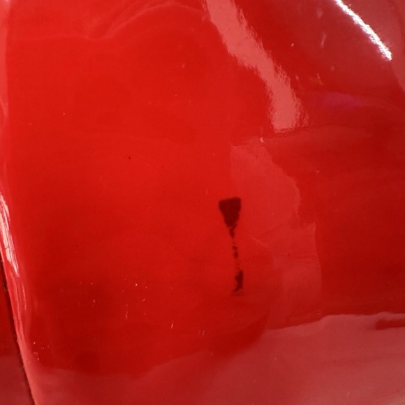 Coach Madison Sophia Bright Red Patent Leather Large Satchel Carriage Handbag - Picture 8 of 16